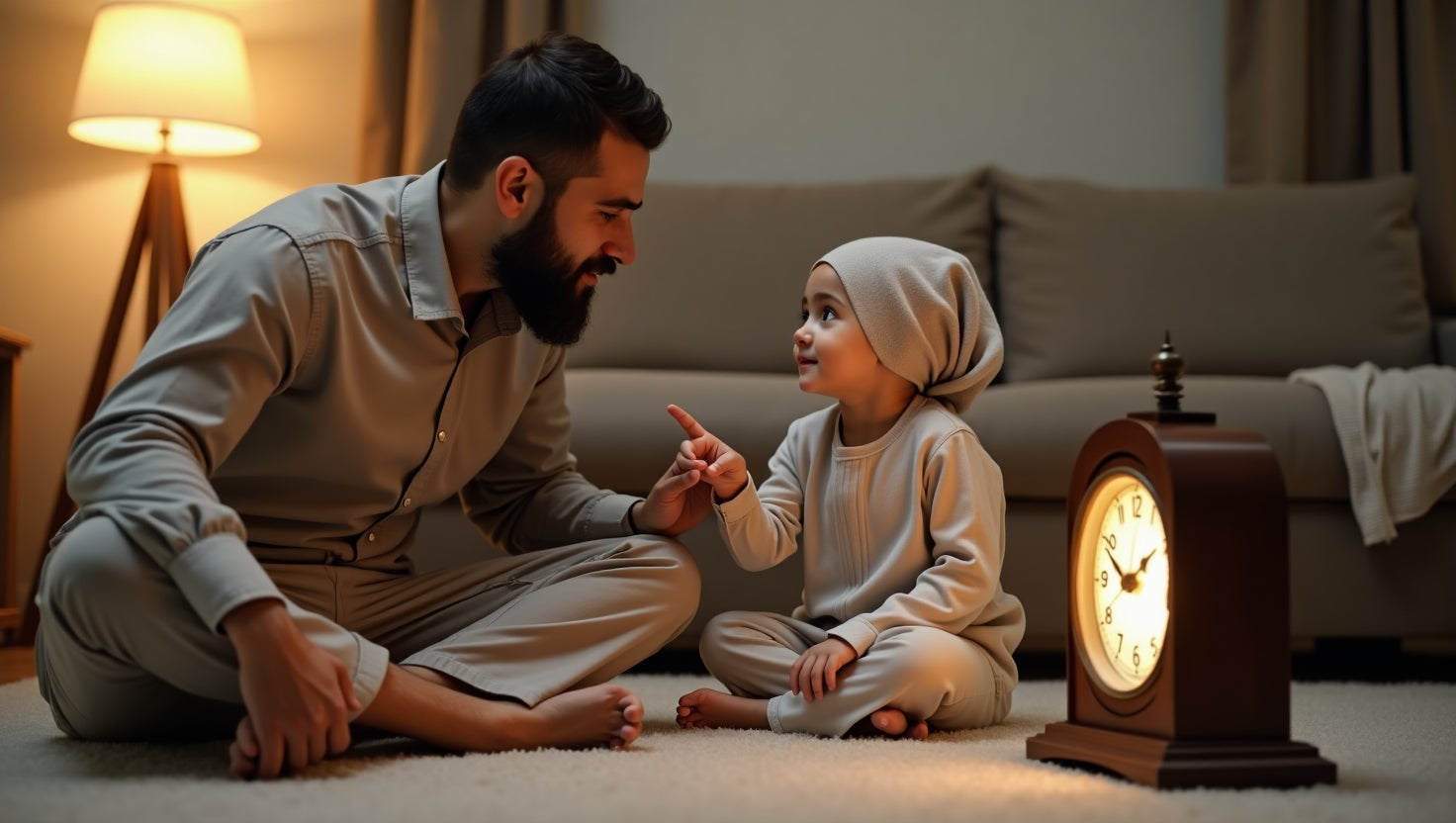 Image of The Importance of Visual Cues in Routines for Kids to Build Islamic Spiritual Habits